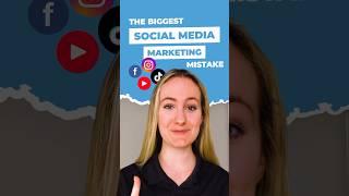 The Biggest Social Media Marketing Mistake Businesses Make  #socialmediamarketing