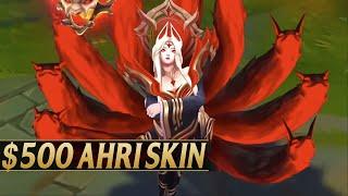 FAKERS AHRI SKIN IS $500 - League of Legends