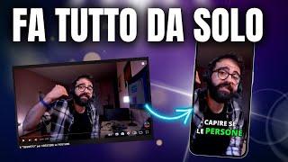 VIDEO BREVI AUTOMATICI per Shorts Reels e TikTok con questo TOOL sorprendente  TUTORIAL OPUSCLIP