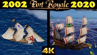 Evolution of Port Royale games 2002-2020