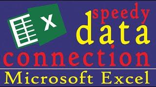 Data connection in Microsoft excel file