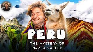 Peru Welcome To The Navel Of The World  Do You Need A Shovel?  Ocean Llamas Flamingo