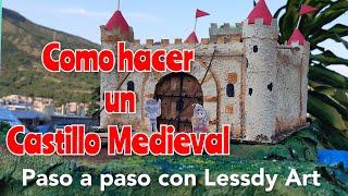 como hacer una maqueta del castillo medieval