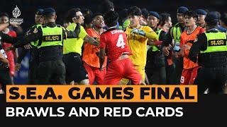 Brawls and red cards in chaotic SEA Games football final  Al Jazeera Newsfeed