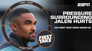 Is Jalen Hurts the most DISRESPECTED quarterback in the NFL?   First Take