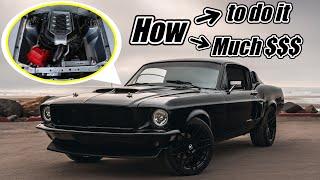 Turning a Classic Car into a Modern Car A How to and Cost Breakdown Guide