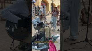 James Brown Mashup in France - Markus K & Karolina Hartian #busking #buskers #aixenprovence