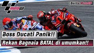 Berita MotoGP  Ducati batal umumkan rekan Bagnaia di MotoGP Mugello Italia 2024 nanti