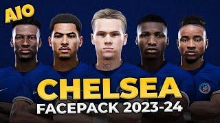 Chelsea FC Facepack Season 202324 - Sider and Cpk - Football Life 2023 and PES 2021