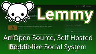 Lemmy - an Open Source Federated Self Hosted Reddit alternative.