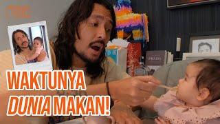 Menjadi Bapak Rumah Tangga Papa Ello Masak & Nyuapin Dunia Makan