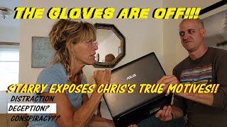 GLOVES ARE OFF.....STARRY EXPOSES CHRISS TRUE MOTIVES