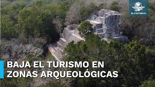 Pierden turismo zonas arqueológicas de México