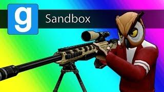 Gmod Sandbox - 1v1 Sniper Battle Garrys Mod Call of Duty MW2 Parody