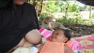 Breastfeeding baby born on video  #breastfeeding