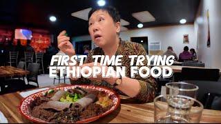 Taking my Korean mom to try Ethiopian food for the first time