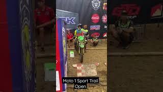 Moto 1 Sport Trail Open Senior Kejurnas Grasstrack GTD Pinus One  #grasstrack#motocross#shorts