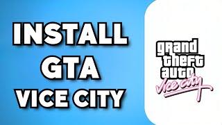 How To Download GTA Vice City in PCLaptop 2024 Guide