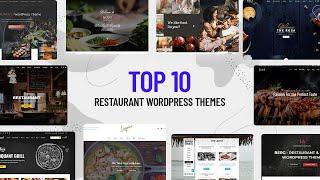 Best Restaurant WordPress Themes 2021