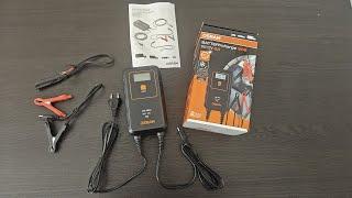 Unboxing OSRAM Car Battery Charger 906 6A smart charger and battery maintainer for 6V and 12V