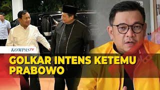 Golkar Intens Ketemu Prabowo Subianto Usai Ganjar Jadi Bacapres PDIP