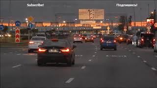 Road to the Saint Petersburg airport Pulkovo