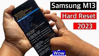 Hard Reset Samsung M13 without PcSamsung m13 factory reset Samsung m13 unlock pinpatternpassword