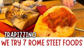 Rome Italy Street food Cheap Eats That You Will Not Want To Miss. We Share 7 Street Foods of Rome