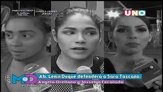 Ab  Lenin Duque defendera a Sara Toscano Angela Orellana y Joselyn Encalada