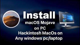 How to Install macOS Mojave on ANY Windows PCLaptop macOS Mojave Hackintosh on Lenovo ideapad 330