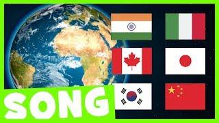Countries Hello Song  Say Hello in Different Languages