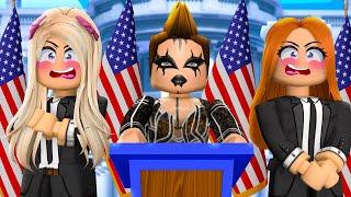 KARMA JOJO SIWA BECAME THE PRESIDENT IN ROBLOX BROOKHAVEN