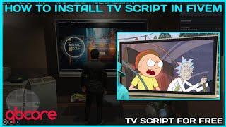 QBCore TV Script Play Videos *FREE*  FiveM Roleplay Scripts  FiveM Tutorial 2023  MJ DEVELOPMENT