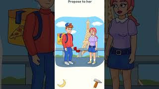 propose to her #cartoon #funnyvideos #shorts