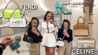 HARRODS Luxury Shopping Vlog 2023 *Celine Valentino Fendi etc.*