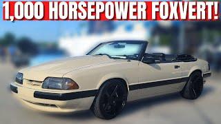 1000 HorsePower RARE SAND BEIGE FoxBody WHIPPLE CHARGED Coyote Mustang