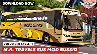 VOLVO B11R M.R. TRAVELS BUS MOD For Bus Simulator Indonesia  Bussid Mod  Offroad Gamers 
