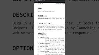 What is DIRB? Web Content Scanner #cybersecurity #security #vulnerability