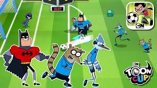 Toon Cup - Football Game - BATMAN Teen Titans GO Mordecai & Rigby New Character Update Gameplay