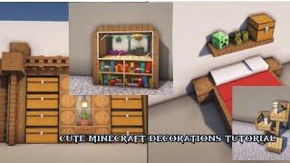 cute minecraft decorations tutorial #gaming #minecraft #minecraftbuilding