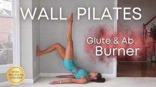 Wall Pilates Beginner Workout  28 Day Wall Pilates Challenge- Day 1