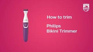 More less or no hair…down there the Philips Bikini Trimmer
