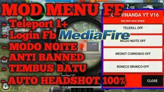 New Update Cheat vip Mod Menu Pro Terbaru  Auto Headshot Teleport 1+  #FREEFIRE #moodmenu
