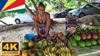 Fruits Vendor Fairyland Beach Mahé Seychelles