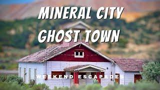 Exploring the GHOST TOWN Mineral City NV . Haunting buildings from the past.