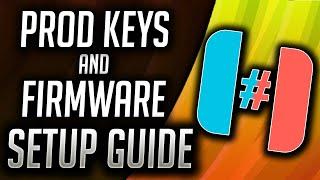 Ryujinx Prod Keys & Firmware Setup Guide  2022 Ryujinx Switch Emulator