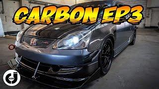 *NA SCREAMER* CARBON TYPE R EP3 *BANGING GEARS *THIS CARS SERIOUS*