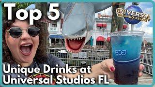 Top 5 Unique Drinks at Universal Studios Florida Non-Alcoholic & Alcoholic  Universal Orlando