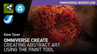 How to Create Abstract Art Using the Omniverse USD Composer Paint Tool