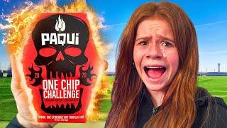 Eating The Worlds SPICIEST Chip Challenge
